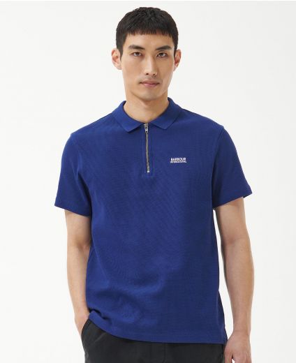 B.Intl Gauge Zip Polo Shirt
