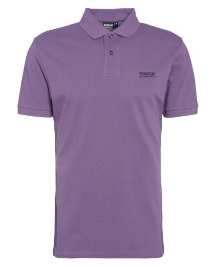 Barbour polo mens sales purple