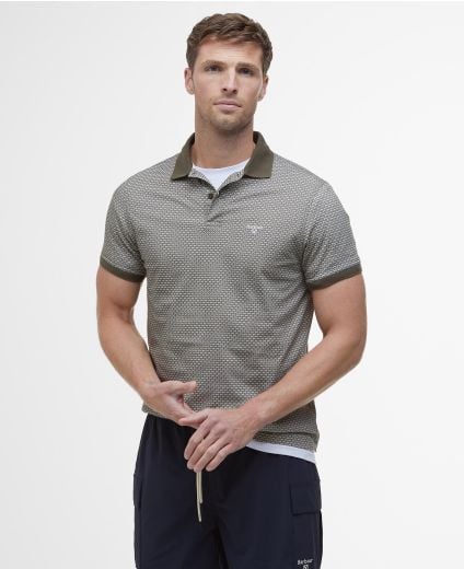 Poloshirt Shell Print