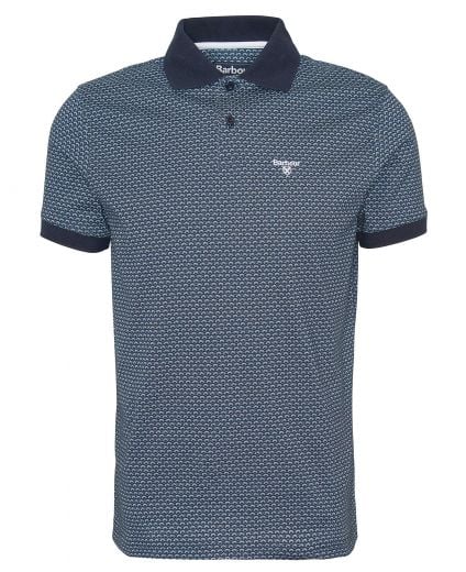 Poloshirt Shell Print