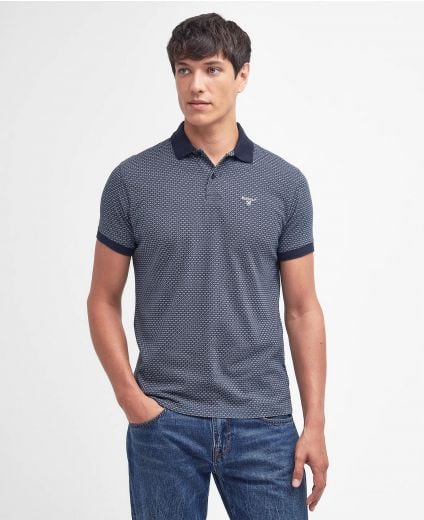 Poloshirt Shell Print