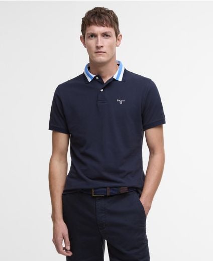 Poloshirt Hawkesmoor Tipped Short-Sleeved