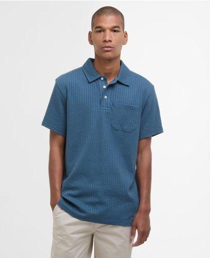 Dymchurch Seersucker Polo Shirt