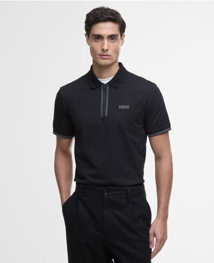 Polo Ollie con doppi dettagli a contrasto