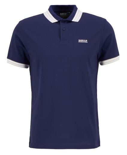 Poloshirt Caleb Tipped Short-Sleeved