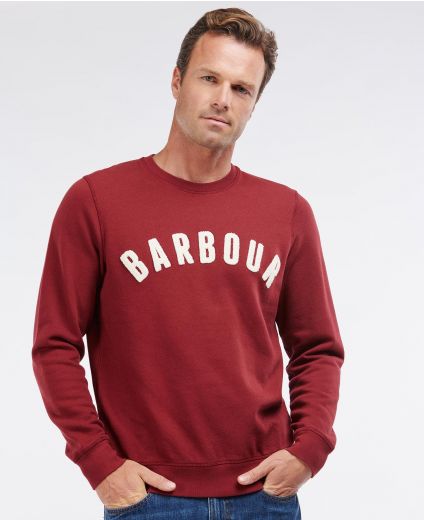 Barbour Prep Logo Crew Sweatshirt