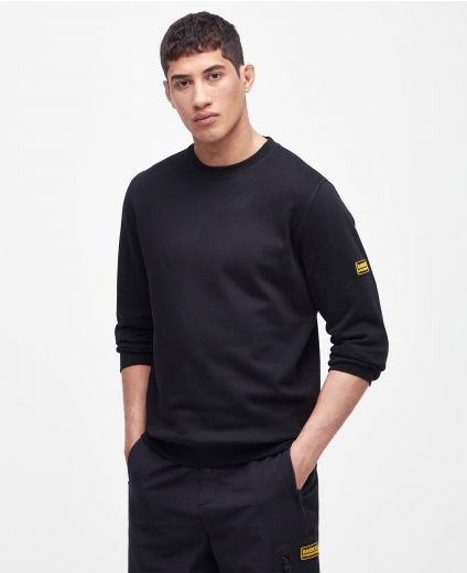 Racer Badge Crew Neck Sweatshirt