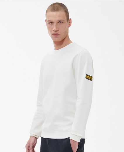Felpa con badge Racer B.Intl