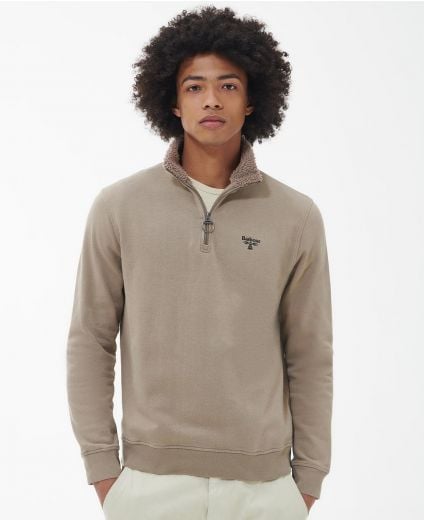 Pile con zip corta Beacon Barbour