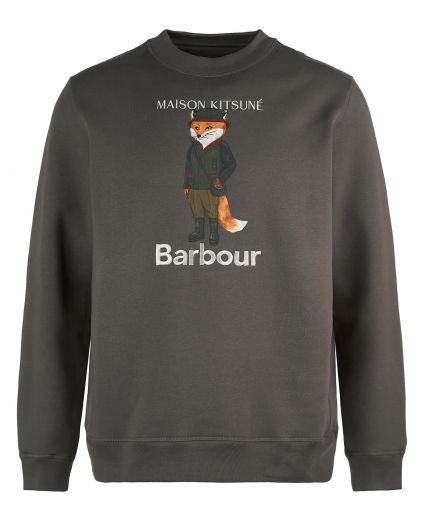 Barbour x Maison Kitsuné Beaufort Fox Sweatshirt