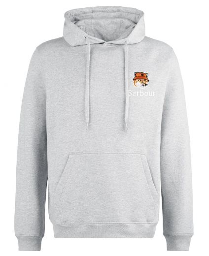 Barbour x Maison Kitsuné Fox Head Hoodie