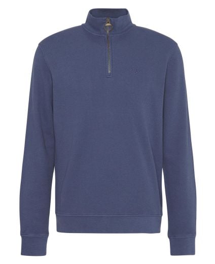 Sweatshirt Pique Interlock Half-Zip