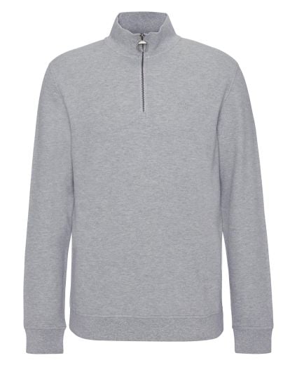 Sweatshirt Pique Interlock Half-Zip