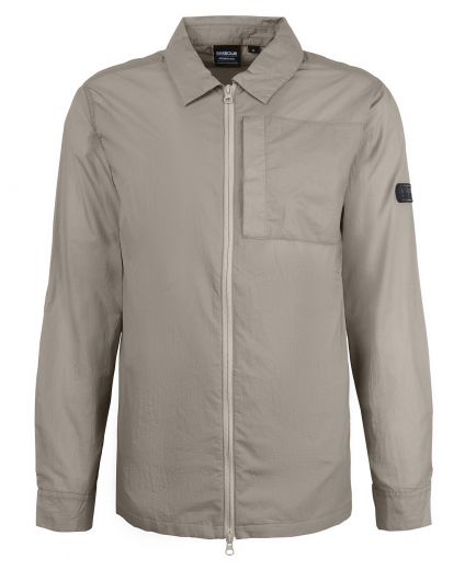 B.Intl Grid Overshirt