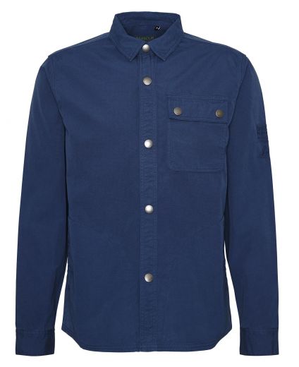 Mens barbour overshirt on sale
