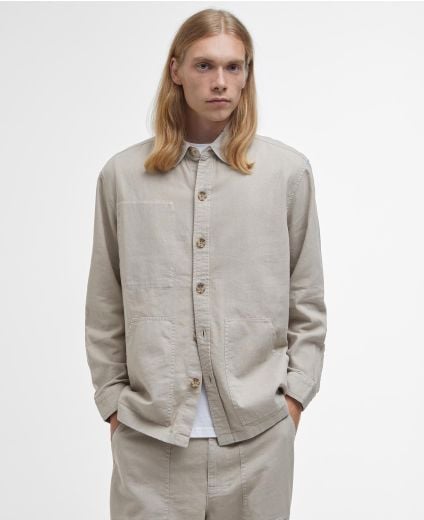Overshirt Natural Linen-Blend