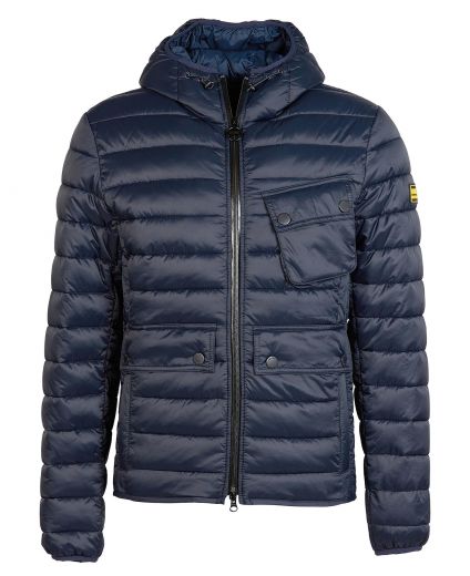 B.Intl Racer Ouston Hooded Quilted Jacket