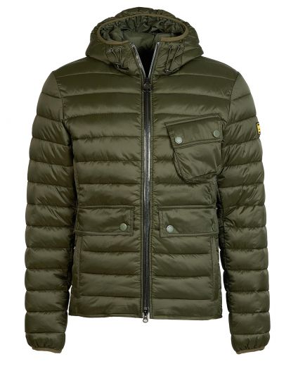 Racer Ouston Hooded Quilted Jacket