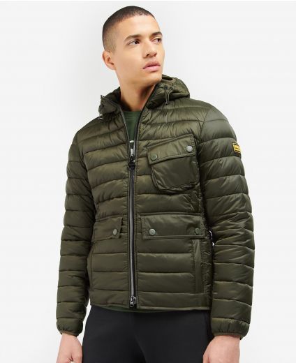 Racer Ouston Hooded Quilted Jacket