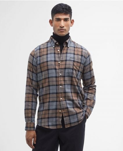 Men s Shirts Long Short Sleeve Shirts Barbour Barbour