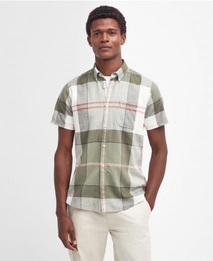 Barbour check shirt clearance