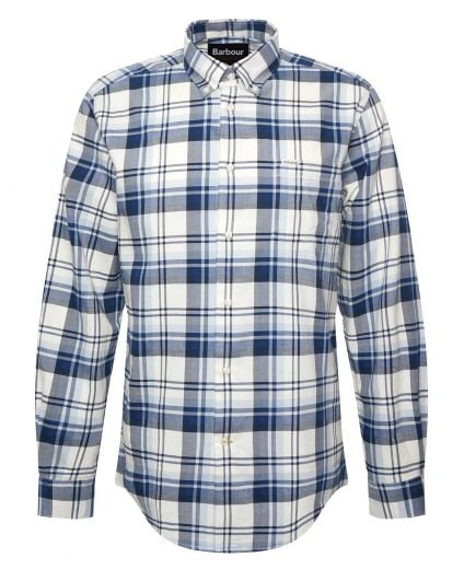 Falstone Tailored Long-Sleeved Checked Shirt