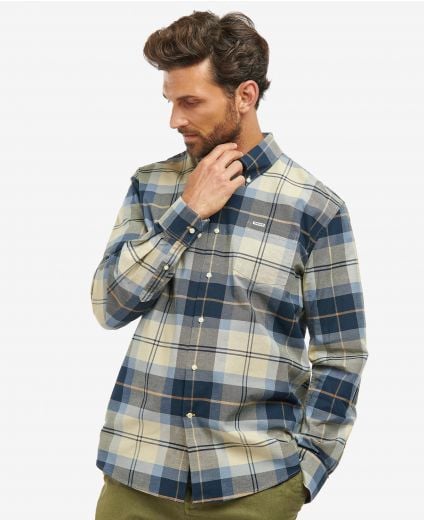 Eden Regular Long-Sleeved Tartan Shirt