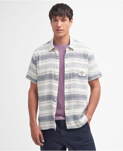 Crimwell Short-Sleeved Striped Shirt