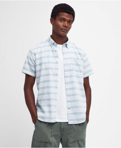 Hemd Somerby Striped Short Sleeved Tailored