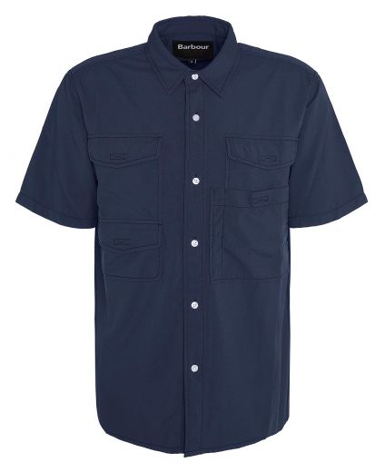 Lisle Safari Oversized Short-Sleeved Shirt