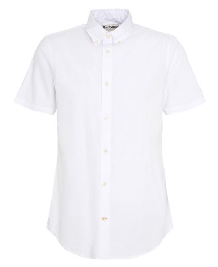 Crest Poplin Tailored Short-Sleeved Shirt