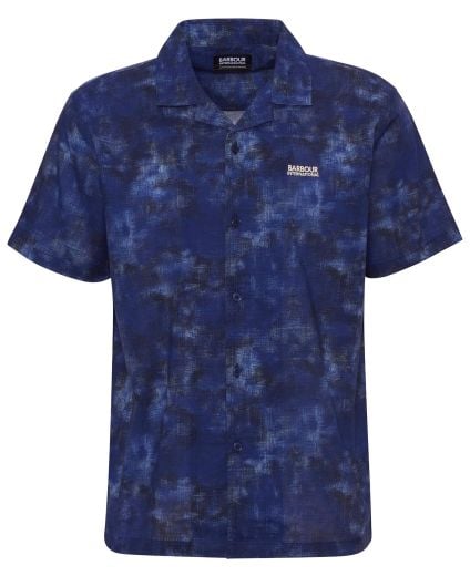 Camo Ikat Short-Sleeved Shirt
