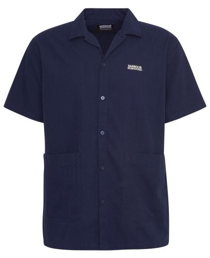 Checkerboard Short-Sleeved Shirt