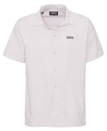 Checkerboard Short-Sleeved Shirt
