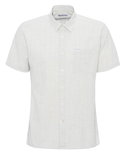 Hemd Hartland Linen-Blend Short-Sleeved