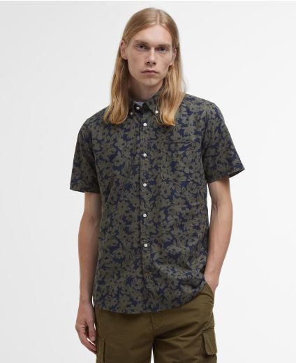 Hemd Sidmouth Printed Short-Sleeved Tailored
