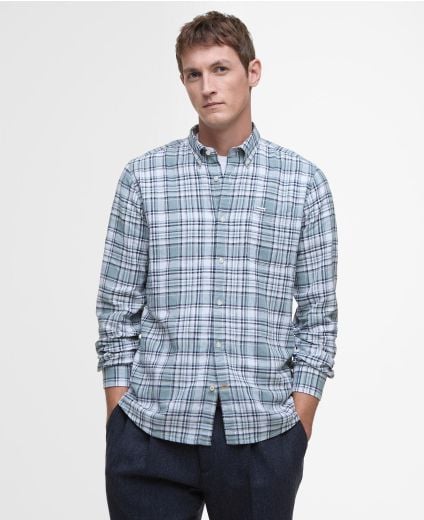 Bridport Linen Tailored Long-Sleeved Shirt