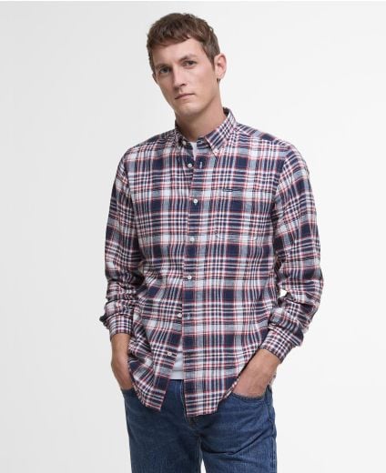 Bridport Linen Tailored Long-Sleeved Shirt