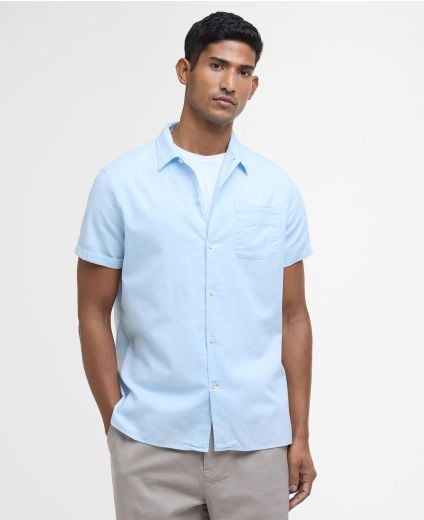 Hemd Garment Dyed Nelson Short-Sleeved