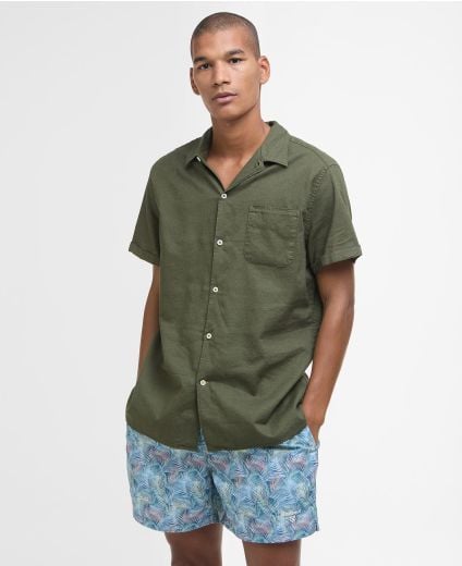 Hemd Garment Dyed Nelson Short-Sleeved