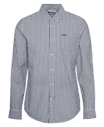 Hemd Cresswell Seersucker Long-Sleeved Tailored