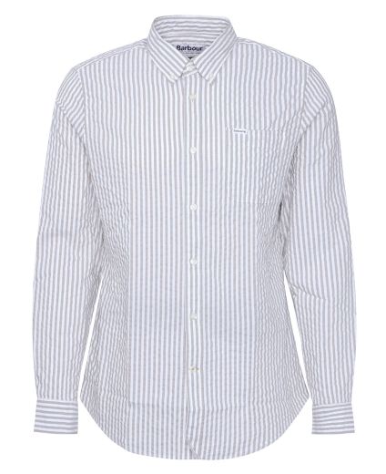 Hemd Cresswell Seersucker Long-Sleeved Tailored