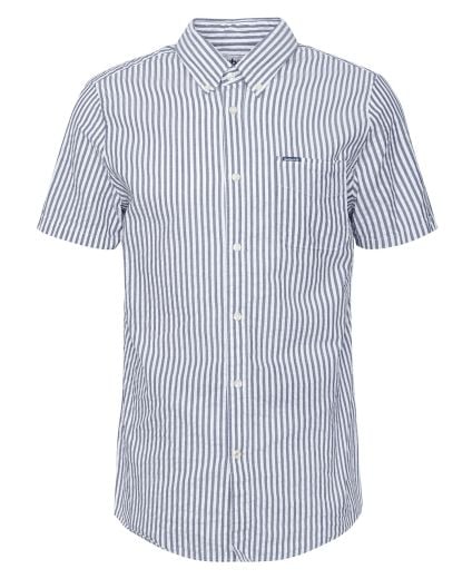 Hemd Cresswell Seersucker Short-Sleeved Regular