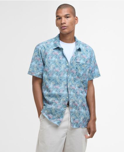 Hemd Devon Printed Short-Sleeved Regular