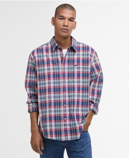 Hemd Clifton Madras Long-Sleeved Relaxed