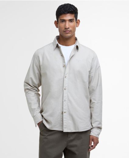Hemd Oxford Garment Dyed Long-Sleeved Relaxed