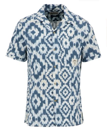 Hemd Homelane Printed Short-Sleeved