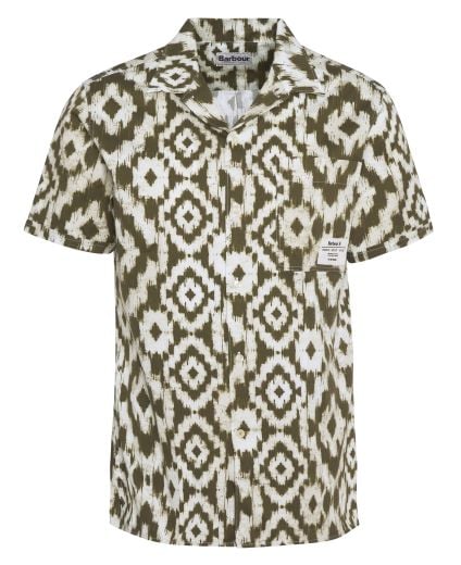 Hemd Homelane Printed Short-Sleeved