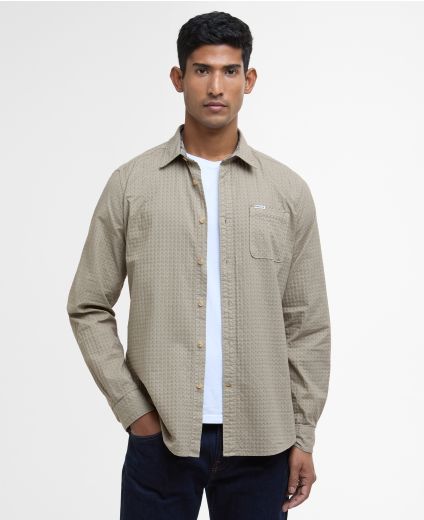 Hemd Irvine Textured Tailored