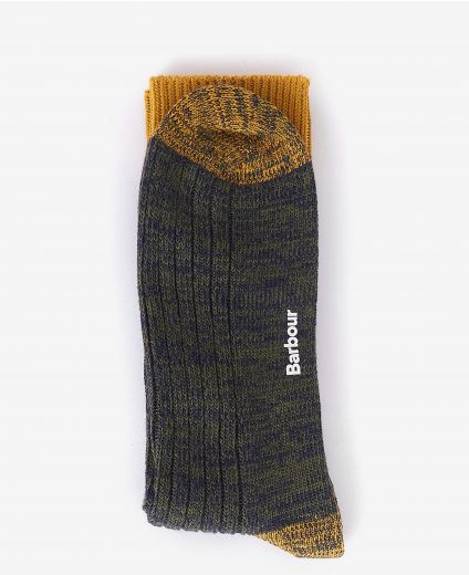 Calzini Barbour Twisted a contrasto